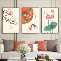 Mona Lisa cross stitch 2021 new thread embroidery living room new Chinese style simple modern triptych self-embroidery handmade