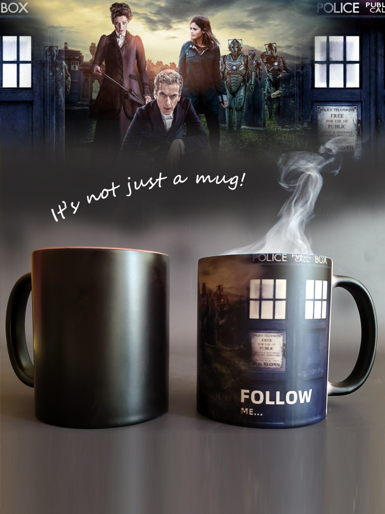 Mug creative temperature-sensitive color-changing mug customized photo anime surrounding water mug 2021 net red