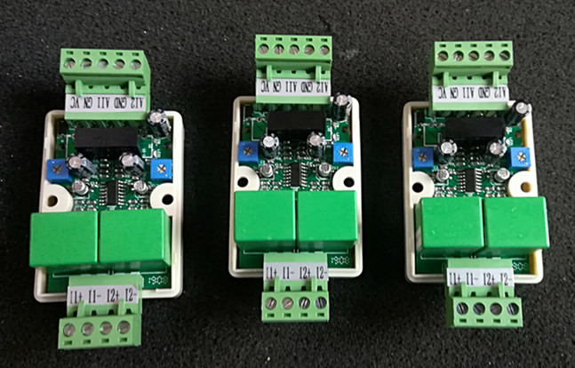 Injection molding machine servo transformation 0-1A current to 0-10V voltage signal conversion board with base inverter
