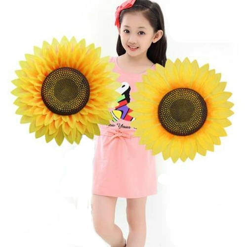 Симуляция подсолнечника подсолнечника цветочные танце