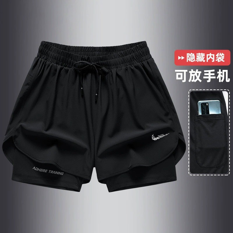 Clearance Sale Professional Marathon Running Sports Shorts for Men and Women, Summer Fitness Basketball Training Shorts with Lining