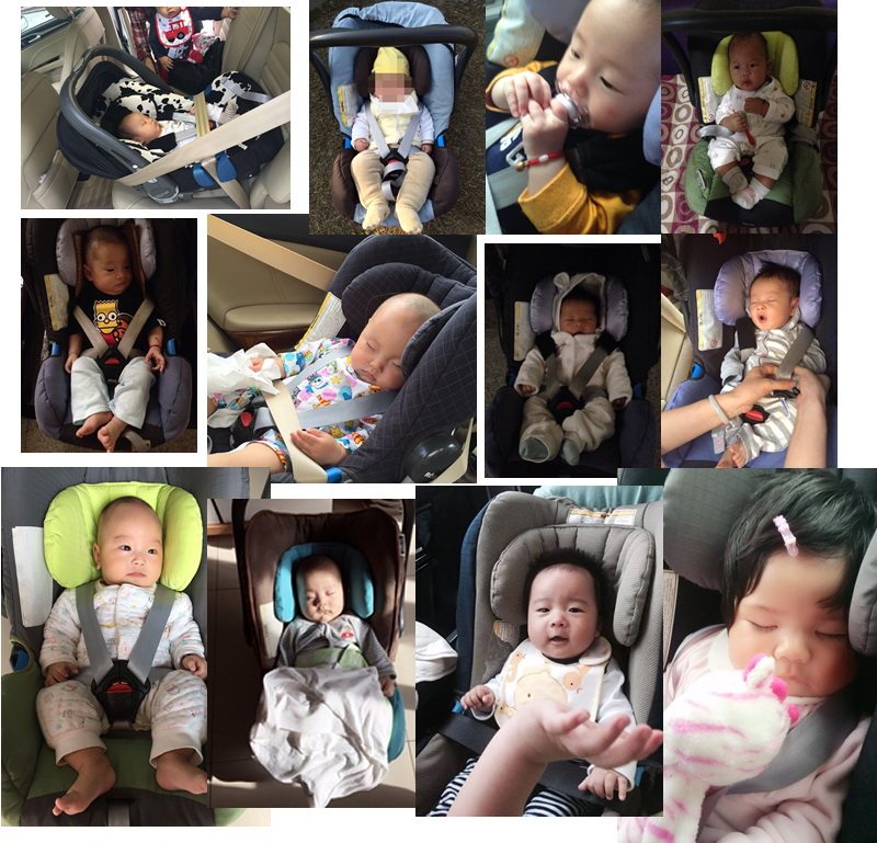 German children car safety seat lift basket hire rental car child safety seat special-Taobao