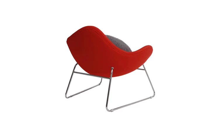 JuLanMake thiết kế sáng tạo đồ nội thất K2 LOUNGE CHAIR cashmere ghế chụp ảnh nghệ thuật - Đồ nội thất thiết kế