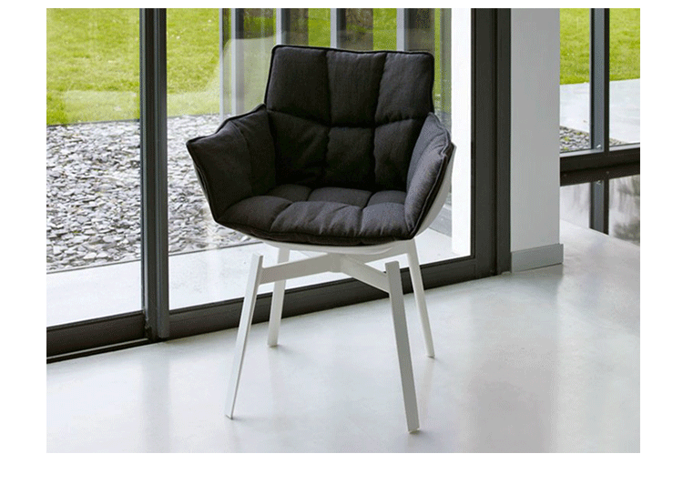 JuLanMake thiết kế nội thất sáng tạo Ghế bành trấu HUSK ARMCHAIR - Đồ nội thất thiết kế ghế bệt tựa lưng