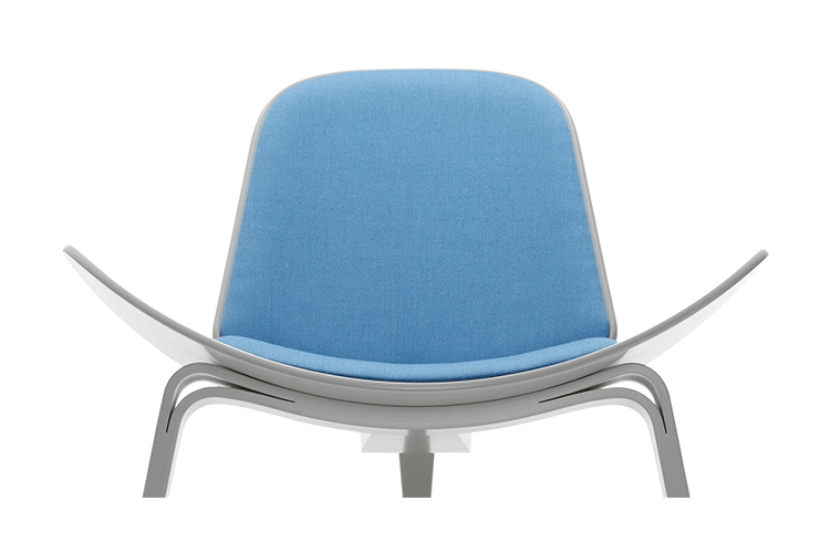 JuLanMake thiết kế nội thất SHELL CHAIR vỏ tam giác cong cong cong gỗ nụ cười ghế máy bay - Đồ nội thất thiết kế ghế sofa giường