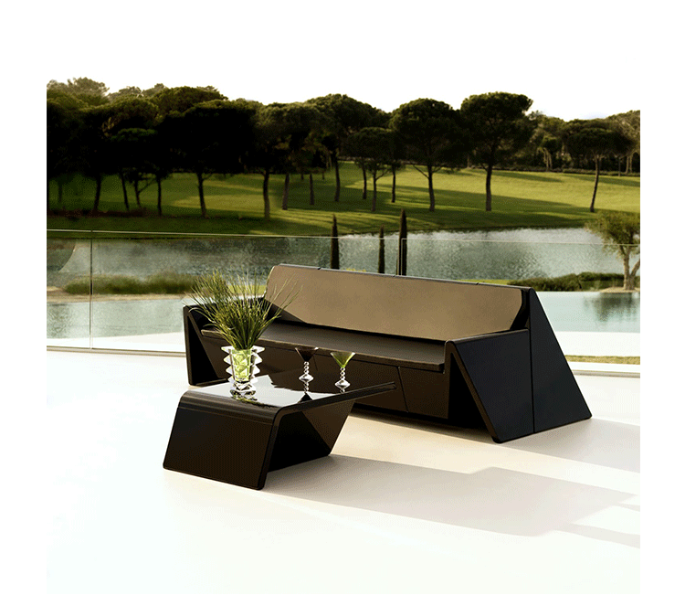 JuLanMake thiết kế nội thất sáng tạo Sofa sợi thủy tinh REST SOFA Sofa ban công sofa ngoài trời - Đồ nội thất thiết kế sopha gỗ