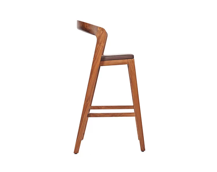 JuLanMake Đồ gỗ rắn Bắc Âu Thiết kế nội thất CHƠI TRÒ CHƠI Chơi Bar Stool High Bar Ghế - Giải trí / Bar / KTV