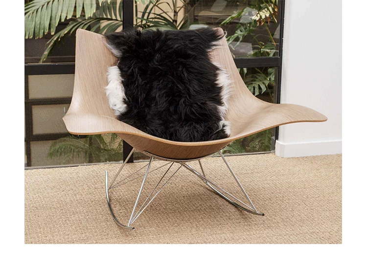JuLanMake thiết kế nội thất sáng tạo Ghế xích đu ROCKING ARMCHAIR - Đồ nội thất thiết kế ghế mây tròn