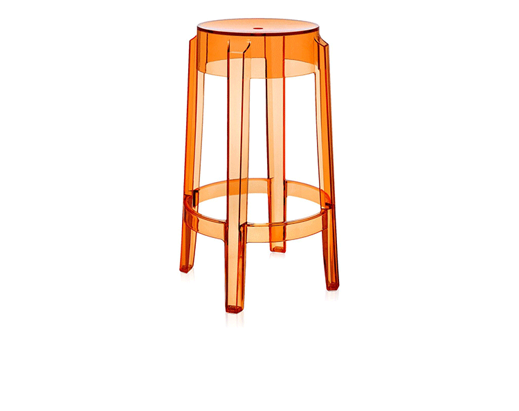 JuLanMake thiết kế nội thất CHARLES GHOST STOOL Charles Ghost Stool Thanh nhựa - Giải trí / Bar / KTV