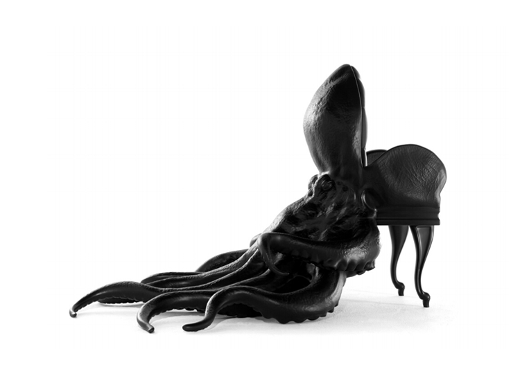 JuLanMake thiết kế nội thất ghế bạch tuộc OCTOPUS CHAIR Ghế da FRP - Đồ nội thất thiết kế sofa thông minh