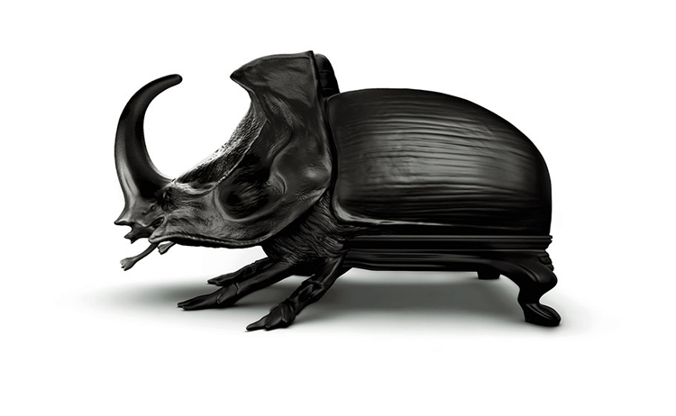 JuLanMake thiết kế ban đầu đồ nội thất BEETLE CHAIR bọ cánh cứng FRP ghế tựa sáng tạo - Đồ nội thất thiết kế ghế giường