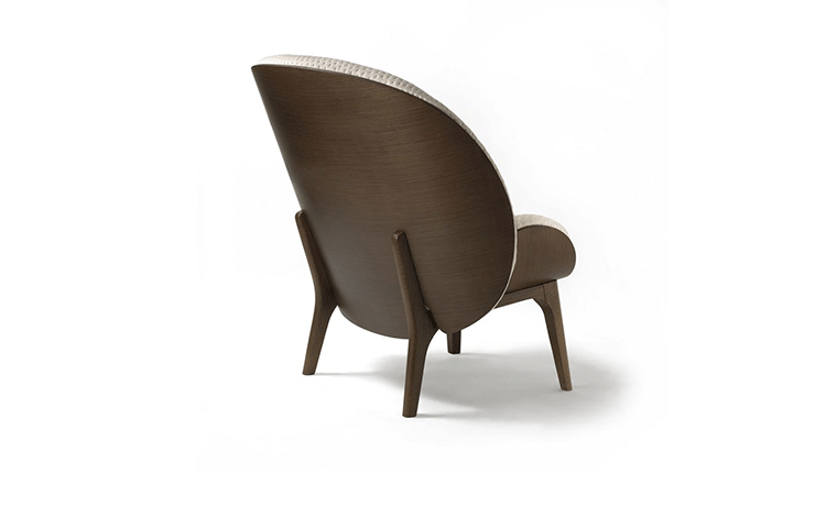 Kluang thiết kế sáng tạo đồ nội thất ôm ghế bành ôm ghế bành vải ngắn ghế sofa gỗ