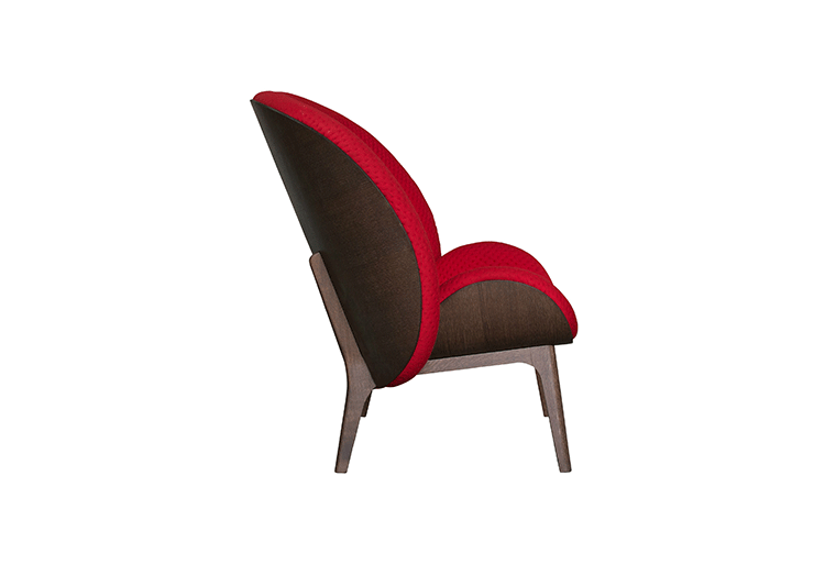 Kluang thiết kế sáng tạo đồ nội thất ôm ghế bành ôm ghế bành vải ngắn ghế sofa gỗ