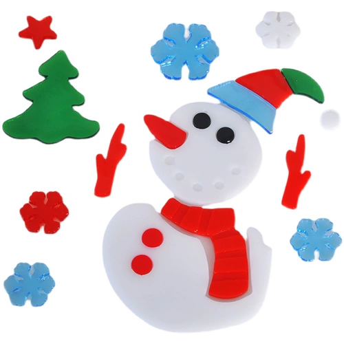 Декор, ластик, наклейки из мягкой резины, стеклянный детский магнит на холодильник для пожилых людей, не оставляет следов, подарок на день рождения