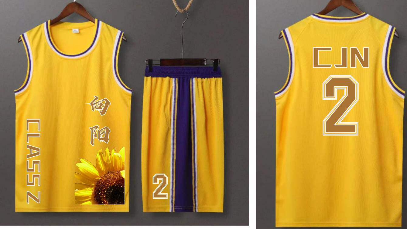 Xiangyang class printing custom vest basketball uniform