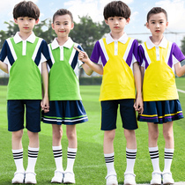 Pure Cotton Kindergarten Garden Suit Students School Uniforms Graduation Choral Poetry Recital for the Cheerleading Costume and Costume Summer