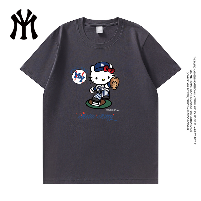 Myvm Official Genuine Summer Couple's Pure Cotton Short-Sleeve Trendy Men's Hot-Selling 26 New Style T-Shirt Unisex 27