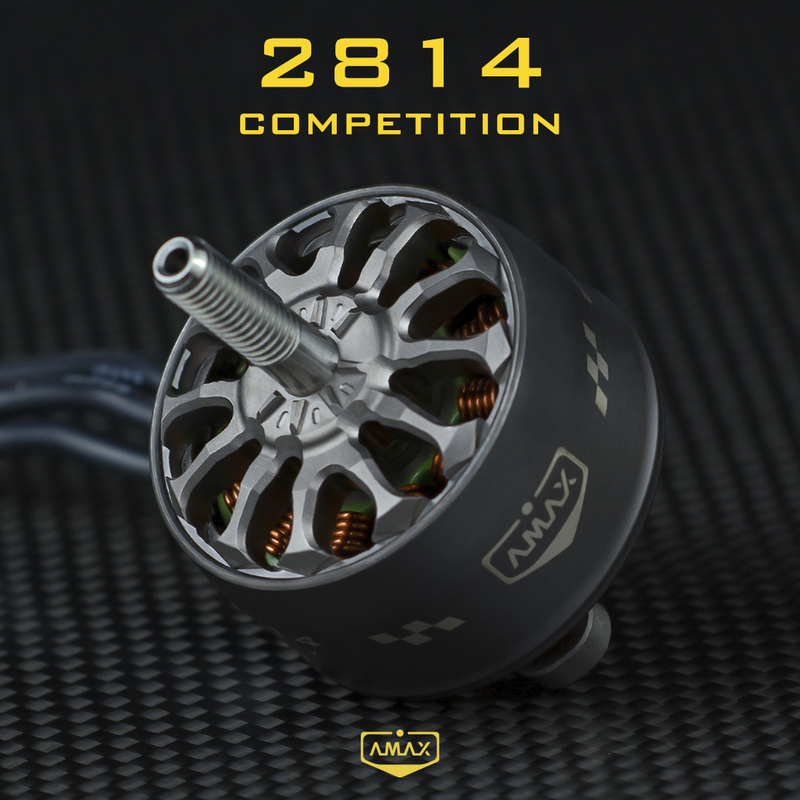 2814 High-End Violent Precision Dynamic Balancing High-Efficiency Brushless Motor for Drone and Model Aircraft Amax