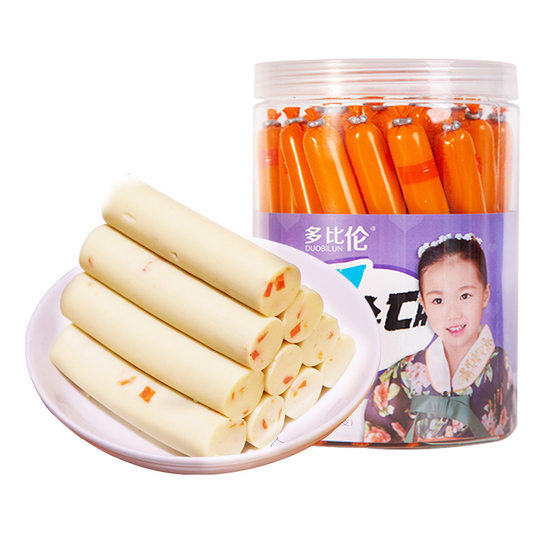 Korean-style cod sausage children's healthy snacks for 1 to 2-year-old babies Dobilon deep-sea ready-to-eat snowfish sausage for non-infants