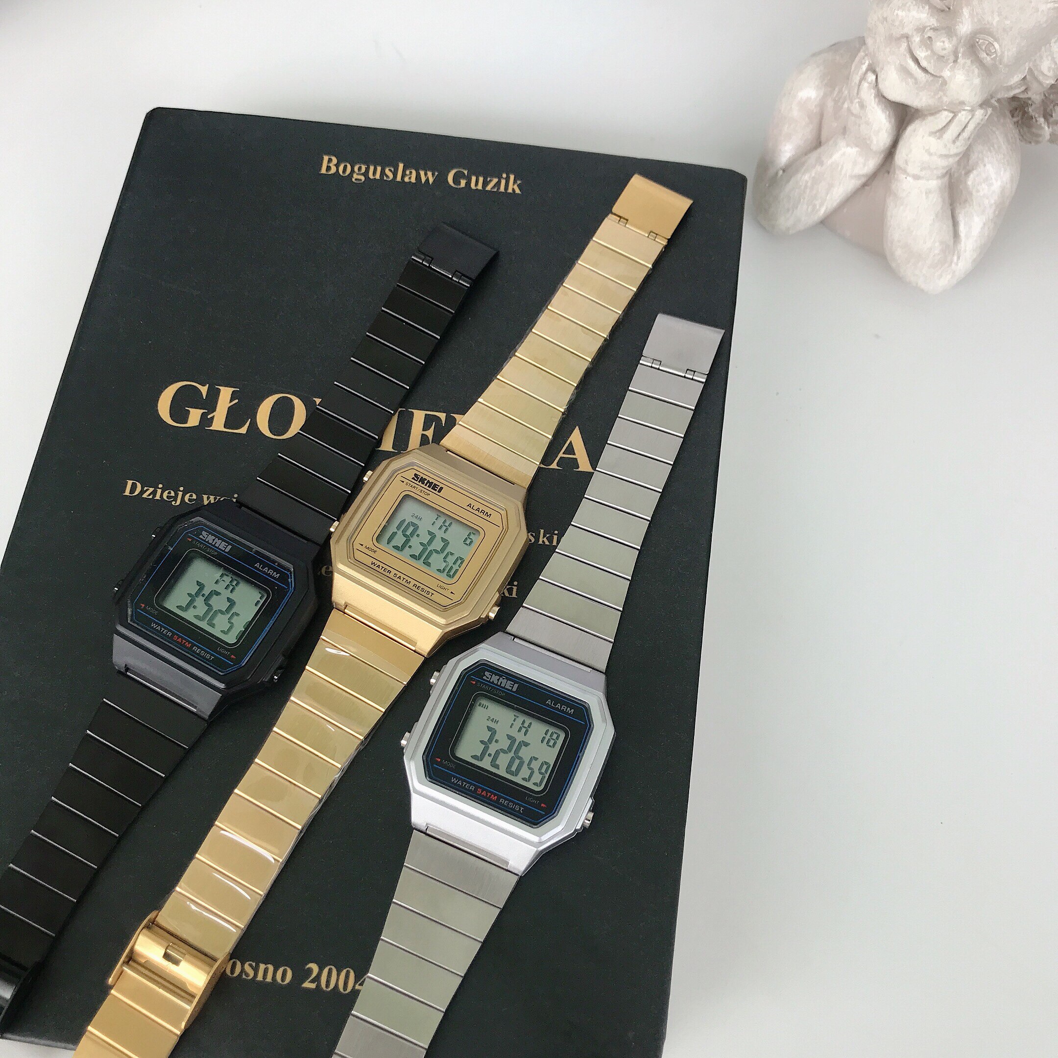 Digital Quartz Watch For Students Harajuku Style Rectangular_voghion.com