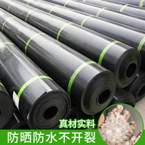 Anti-seepage membrane fish pond special pond breeding anti-seepage waterproof membrane black geomembrane water storage membrane thick plastic membrane