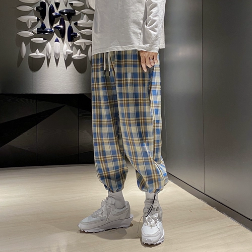 Брендовые трендовые штаны, в корейском стиле, популярно в интернете