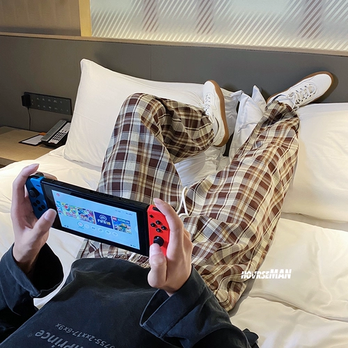 Брендовые трендовые штаны, в корейском стиле, популярно в интернете