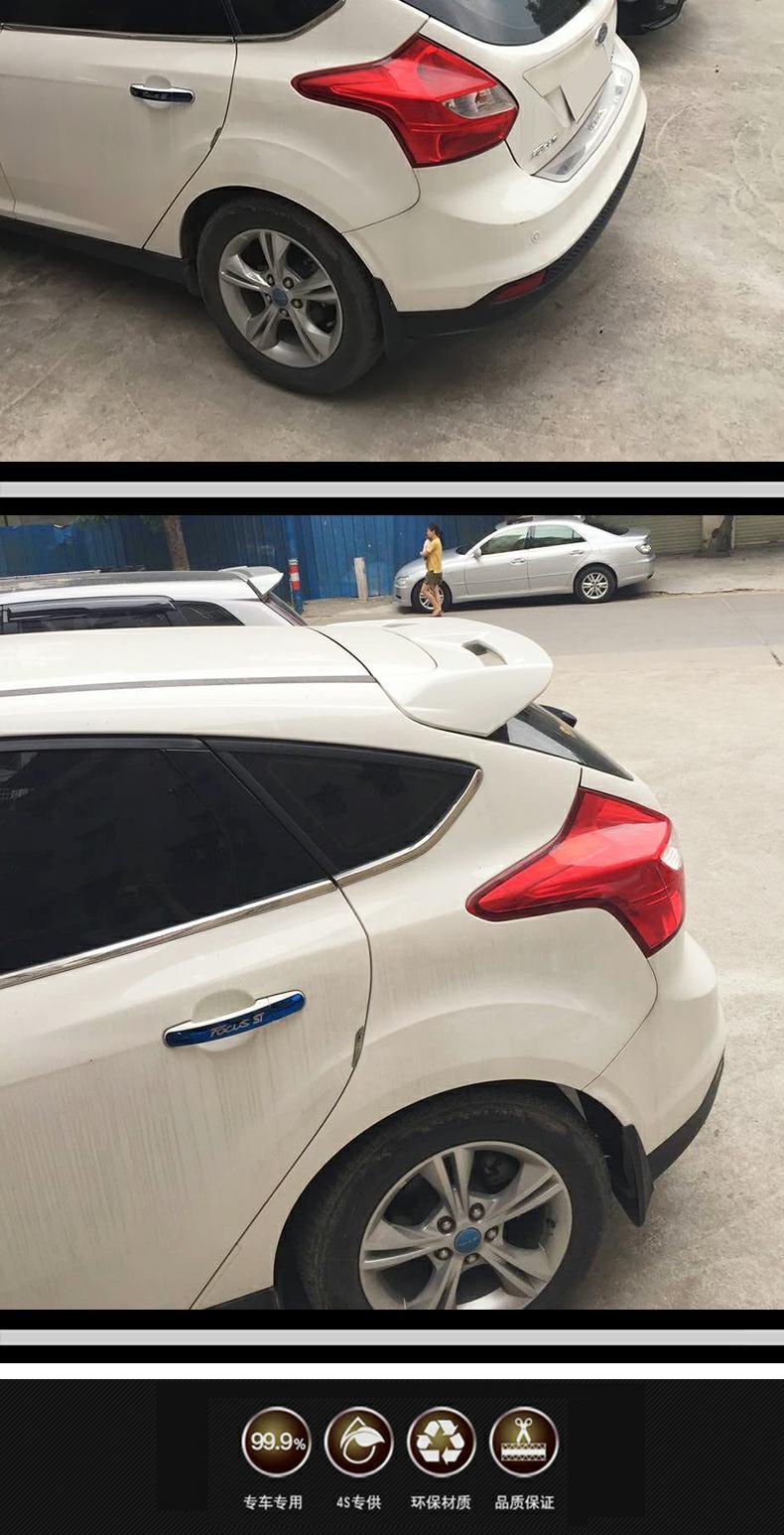 Dành riêng cho 12-18 đuôi Fox mới Ford Focus hatchback sửa đổi cánh trên ST cánh cố định bằng sơn - Sopida trên đuôi cá xe hơi