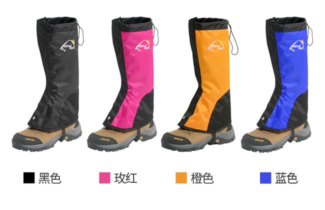 Bộ giày tuyết leo núi ngoài trời Giày tuyết cho nam và nữ Chân cát chống nước đặt quần legging ấm giày leo núi bitis