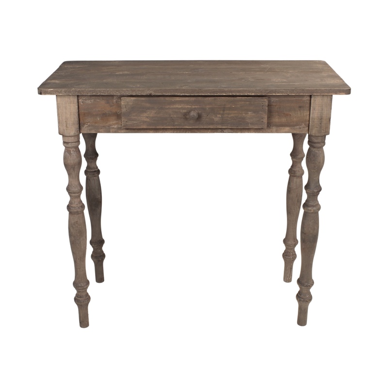 Old Wooden Table, Vintage-Style Farmhouse Table, Coffee Shop Decoration, Homestay Garden, Miscellaneous Goods, Decorative Items, Retro Distressed Desk