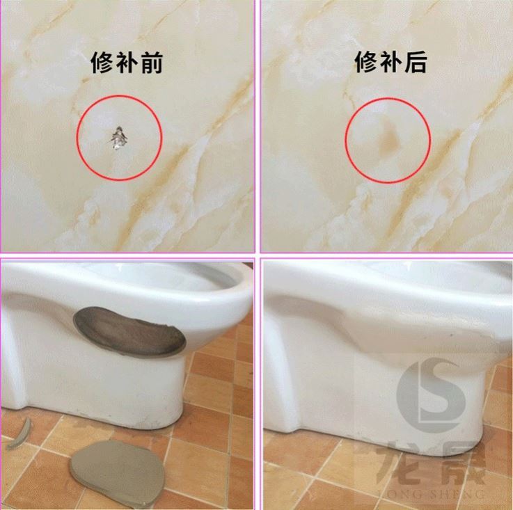 Tile repair agent bathtub peeling ceramic tile wash basin repair paste stone toilet white wall tile crack