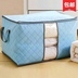 hộp đựng đồ trang điểm mini Túi không dệt túi lưu trữ lớn đồ gia dụng quần áo túi quilt nhỏ phù hợp với lưu trữ hộp bento nhựa Trang chủ