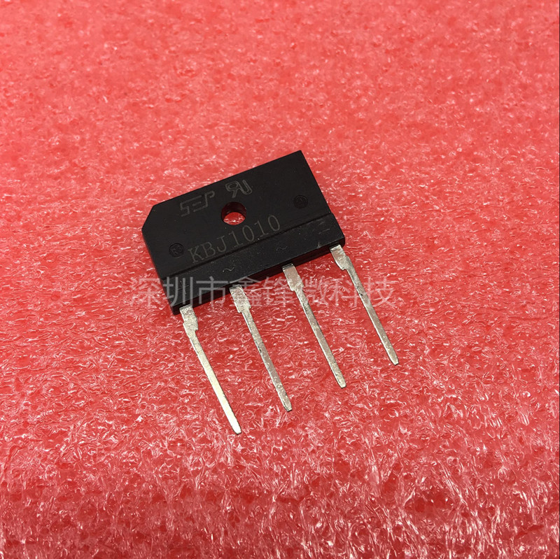 KBJ1010 induction cooker rectifier bridge stack 10A1000V large chip flat bridge DIP-4 can be directly shot