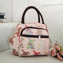 Simple Hand bag handbag canvas new fashion simple small lunch bag rice bag canvas bag handbag hand handle thickened