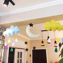 Long new Chinese house hanging jewelry wall decoration small home girl bedroom personality corridor pendant decoration