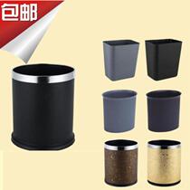 Round barrel shop Public hotel trash can toilet toilet waste paper bucket New small dormitory New personalized hostel
