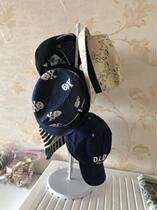 Hat shelf adhesive hook display rack home store hanging hat rack support practical personality light landing storage