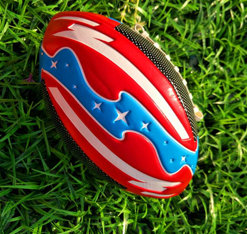 Bán chạy nhất bóng bầu dục số 3 Mỹ pu rugby da mềm cao cấp mẫu giáo trẻ em và thanh thiếu niên giảng dạy đào tạo tay? - bóng bầu dục rugby bond