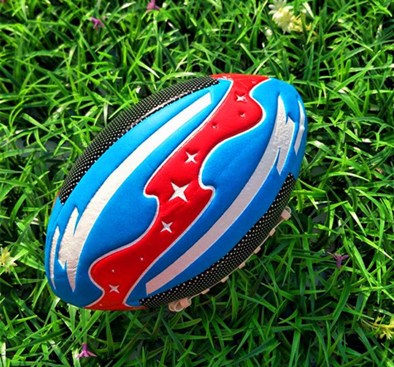 Bán chạy nhất bóng bầu dục số 3 Mỹ pu rugby da mềm cao cấp mẫu giáo trẻ em và thanh thiếu niên giảng dạy đào tạo tay? - bóng bầu dục rugby bond