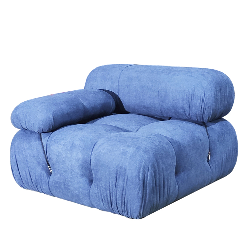 Italy design the Marlio minimalist pull back Antique Chameleon single sofa Single armrest left and right adjustable