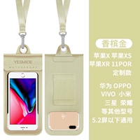 Шампанское золотое рукавая группа+веревка Lanyard