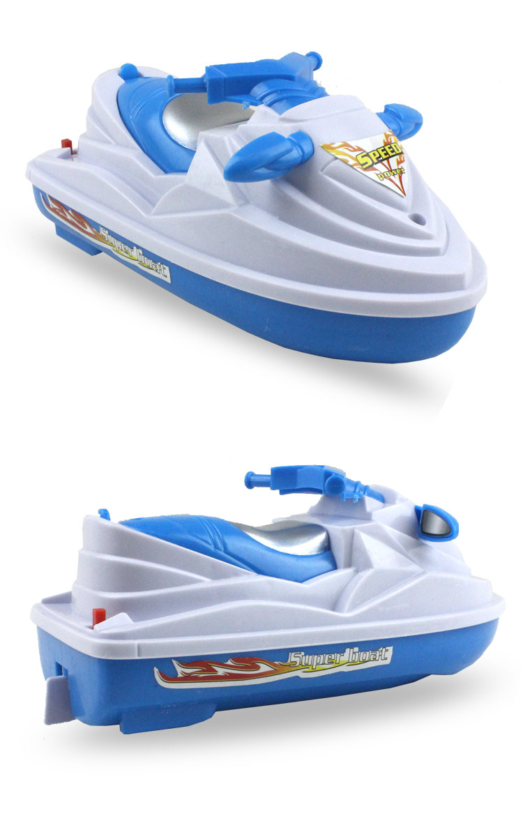 Лодка на электро-, радиоуправлении 儿童宝宝洗澡浴缸戏水船海盗军舰模型幼儿园泳池男女孩电动玩具船 OTHER