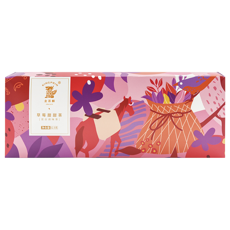 金菩麟草莓水果茶袋泡茶15包