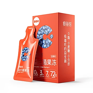 蓝莓味益生菌果冻30g*7袋