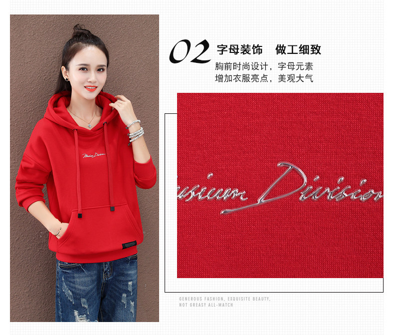 Sweatshirt femme - Ref 3216386 Image 10