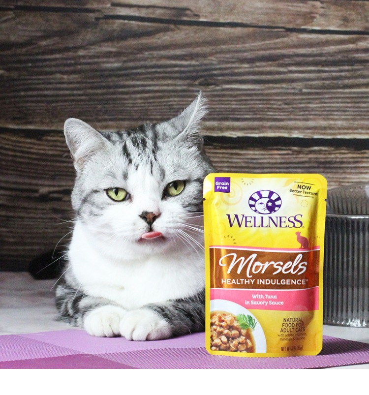 Tu Cat Pet American Health Cat Meal Bag Wet Food Cat Snacks Delicious Delicious Fresh Fresh 85g cá ngừ hộp