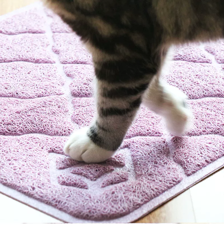 Trái đất mèo vật nuôi Hai Fu fox FOFOS mèo xả rác mèo rơi cát mat squat mat mèo vệ sinh thảm - Cat / Dog hàng ngày Neccessities