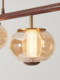 French Medieval Restaurant Chandelier, Retro High-End Long Dining Table Lamp, Creative Living Room, Study, Bedroom Lamps