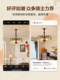 French Mid-Century Style Living Room Lamp, New Ginkgo Leaf Design, Retro Chandelier, Solid Wood Bedroom Main Lamp for Dining Room