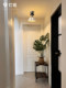 French Retro Style Aisle Light, Vintage Cream Corridor Entrance Light, Modern Minimalist Ceramic Starlight Ceiling Light
